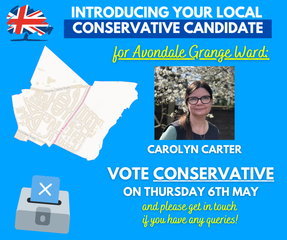 avondale grange ward kettering town council conservative election