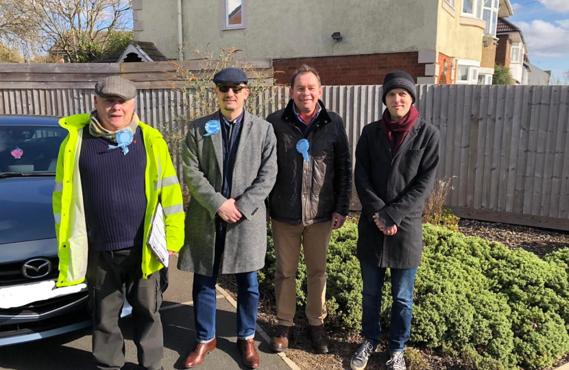 rothwell conservatives canvassing philip hollobone mp