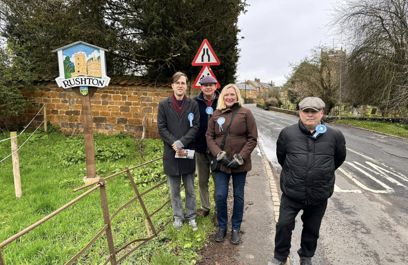 Rushton conservatives Northamptonshire