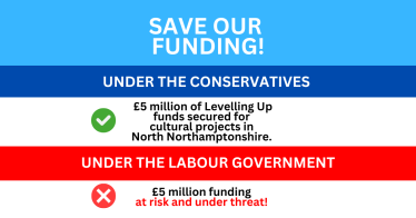  save kettering levelling up funding