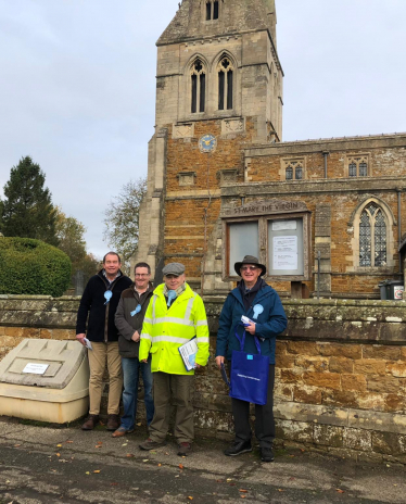 Ashley Conservatives with Philip Hollobone MP and ward councillors Cllr David Howes and Cllr Mike Tebbutt 