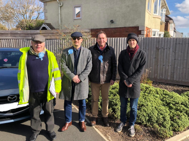 rothwell conservatives canvassing philip hollobone mp